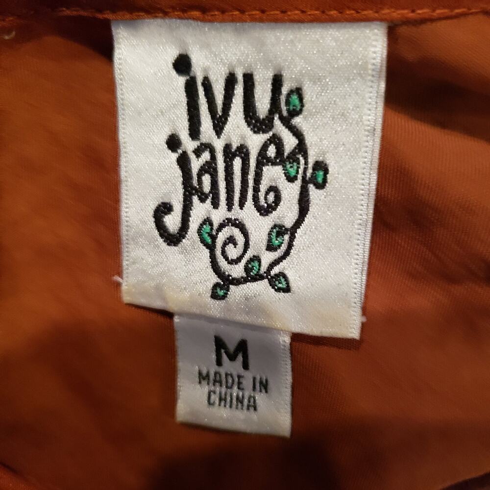 Ivy Jane Uncle Frank Embroidered Tunic Top Blouse - M - Picture 5 of 5